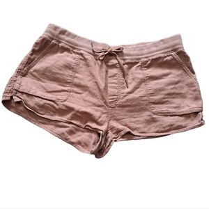 Community | Blush pink cute casual weight fabric womens shorts